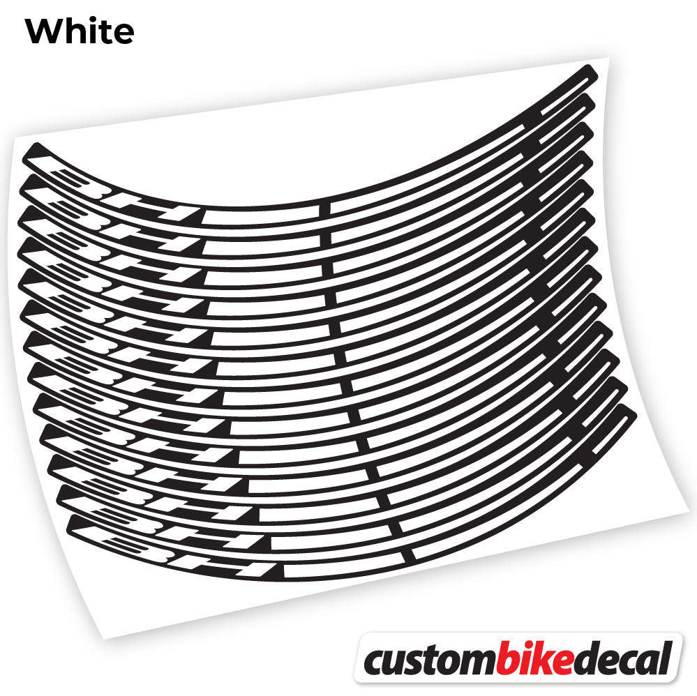 Adesivi Cerchi MTB BH in vinile - Bianco