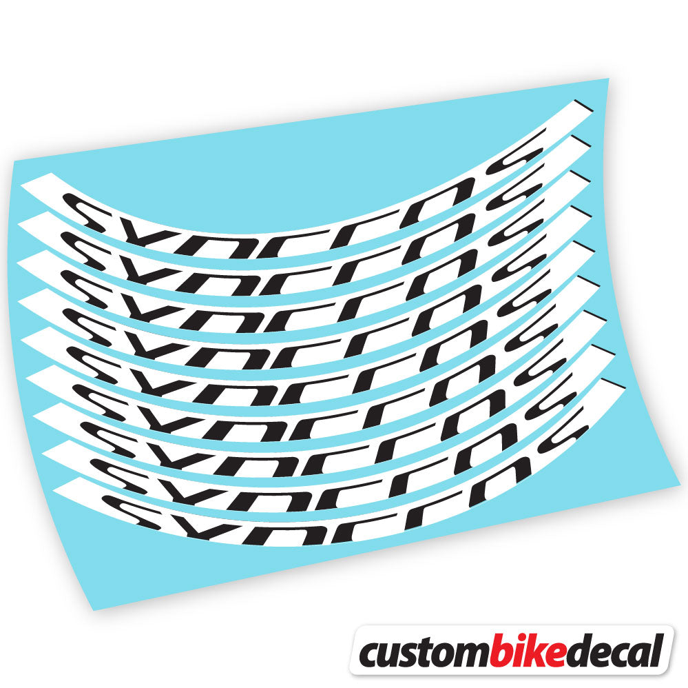 Adesivi Cerchi MTB Syncross in vinile