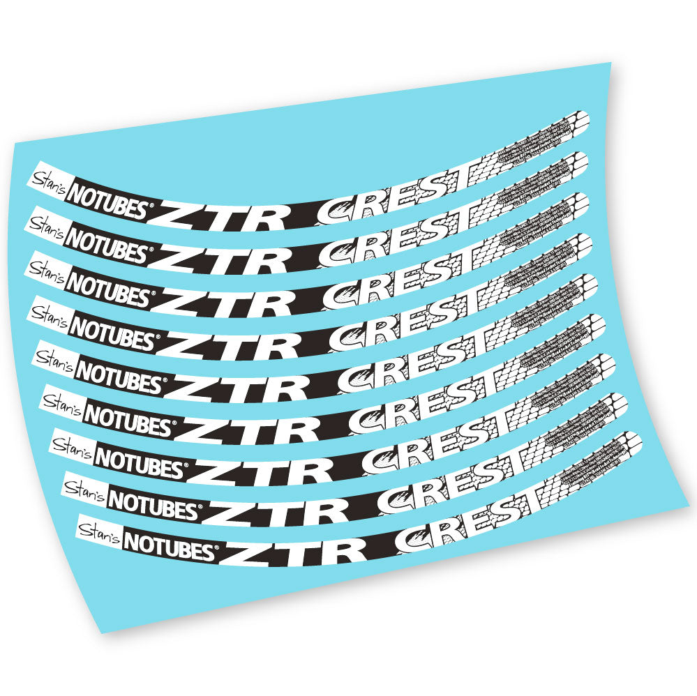 Adesivi Cerchi MTB Notubes ZTR Crest 26 in vinile