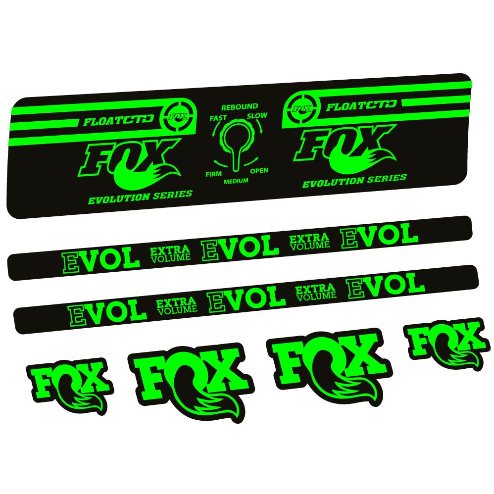 Adesivi Ammortizzatore Fox Float CTD Evolution Series 2016 in vinile