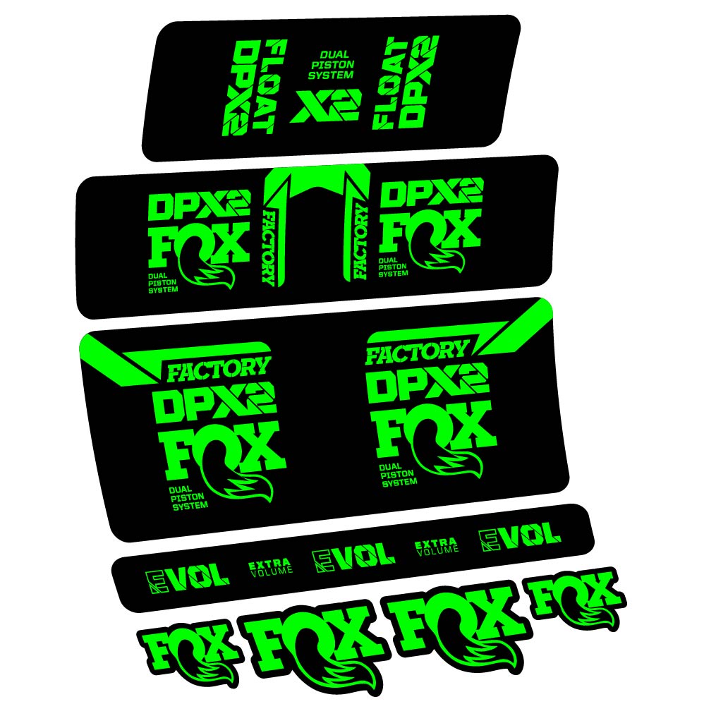 Adesivi Ammortizzatore Fox Float DPX2 2021 in vinile