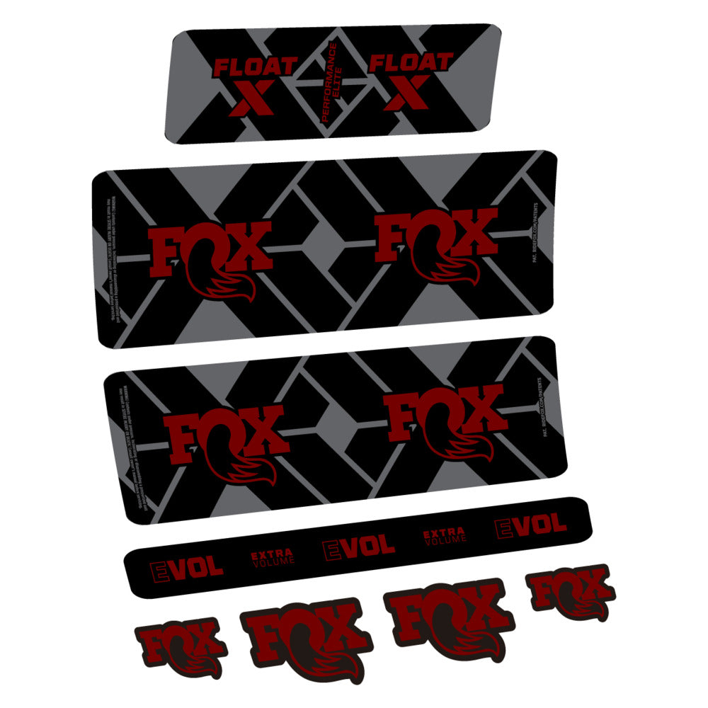 Adesivi Ammortizzatore Fox Float X Performance Elite 2027 in vinile