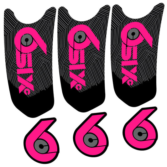 Adesivi Guarnitura RaceFace SixC Cinch in vinile