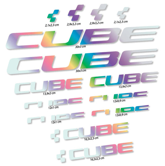 Adesivi Telaio Cube in vinile