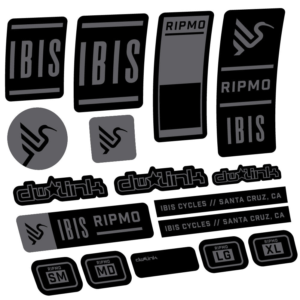 Adesivi Telaio Ibis Ripmo V2 in vinile
