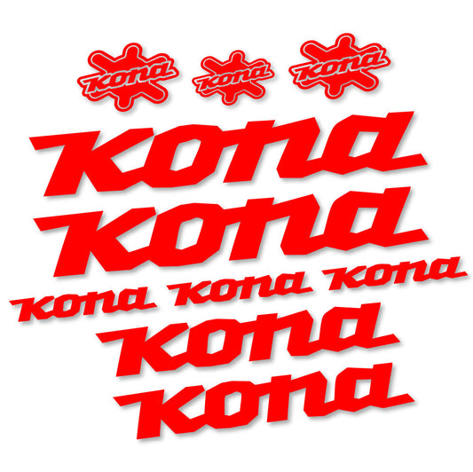 Adesivi Telaio Kona in vinile