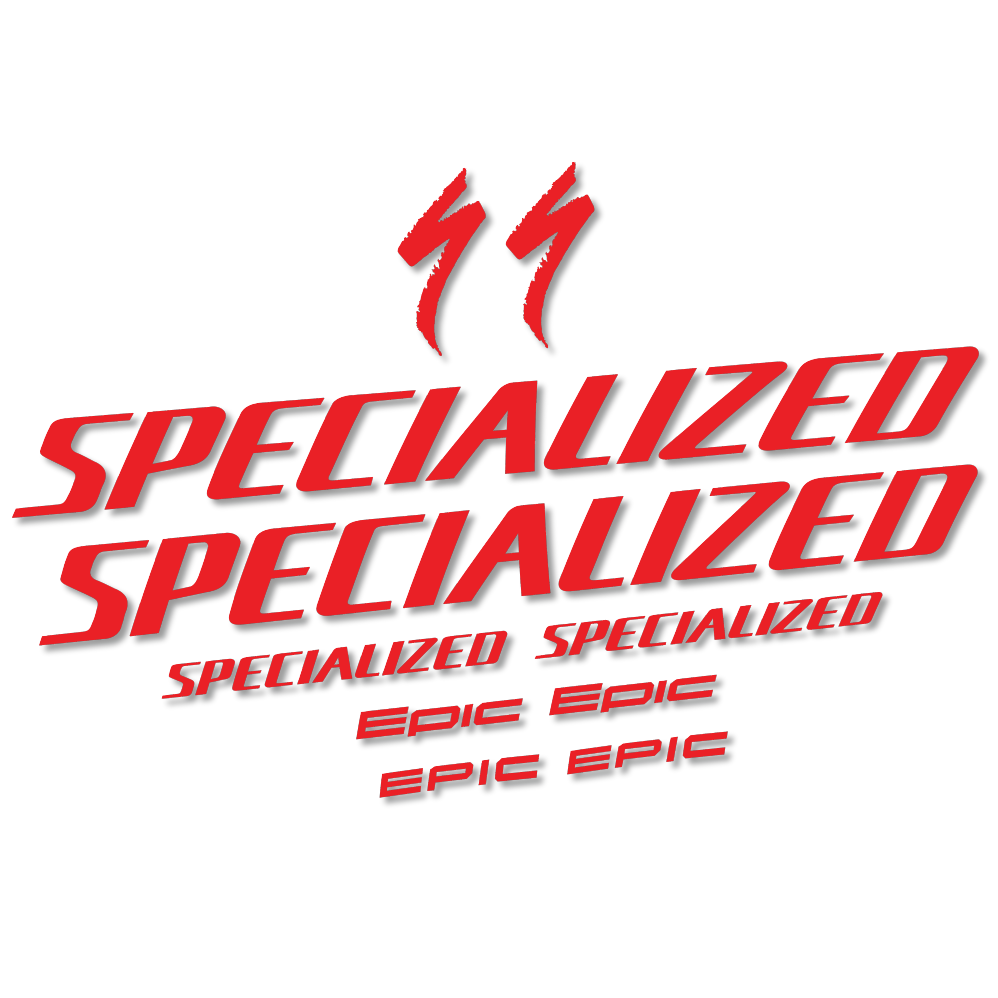 Adesivi Telaio Specialized Epic in vinile