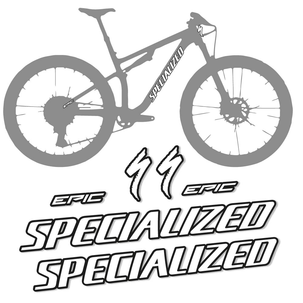 Adesivi Telaio Specialized Epic Evo Expert 2022 in vinile