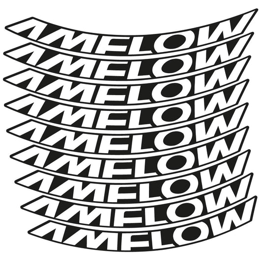 Adesivi Cerchi MTB Amflow 2024 in vinile