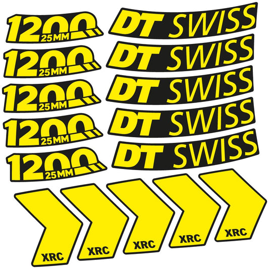 Adesivi Cerchi MTB DT Swiss XRC 1200 25mm 29" in vinile