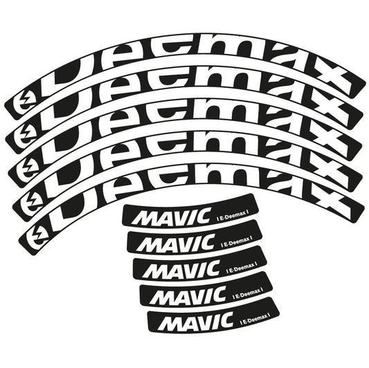Adesivi Cerchi MTB Mavic E-deemax 2025 in vinile