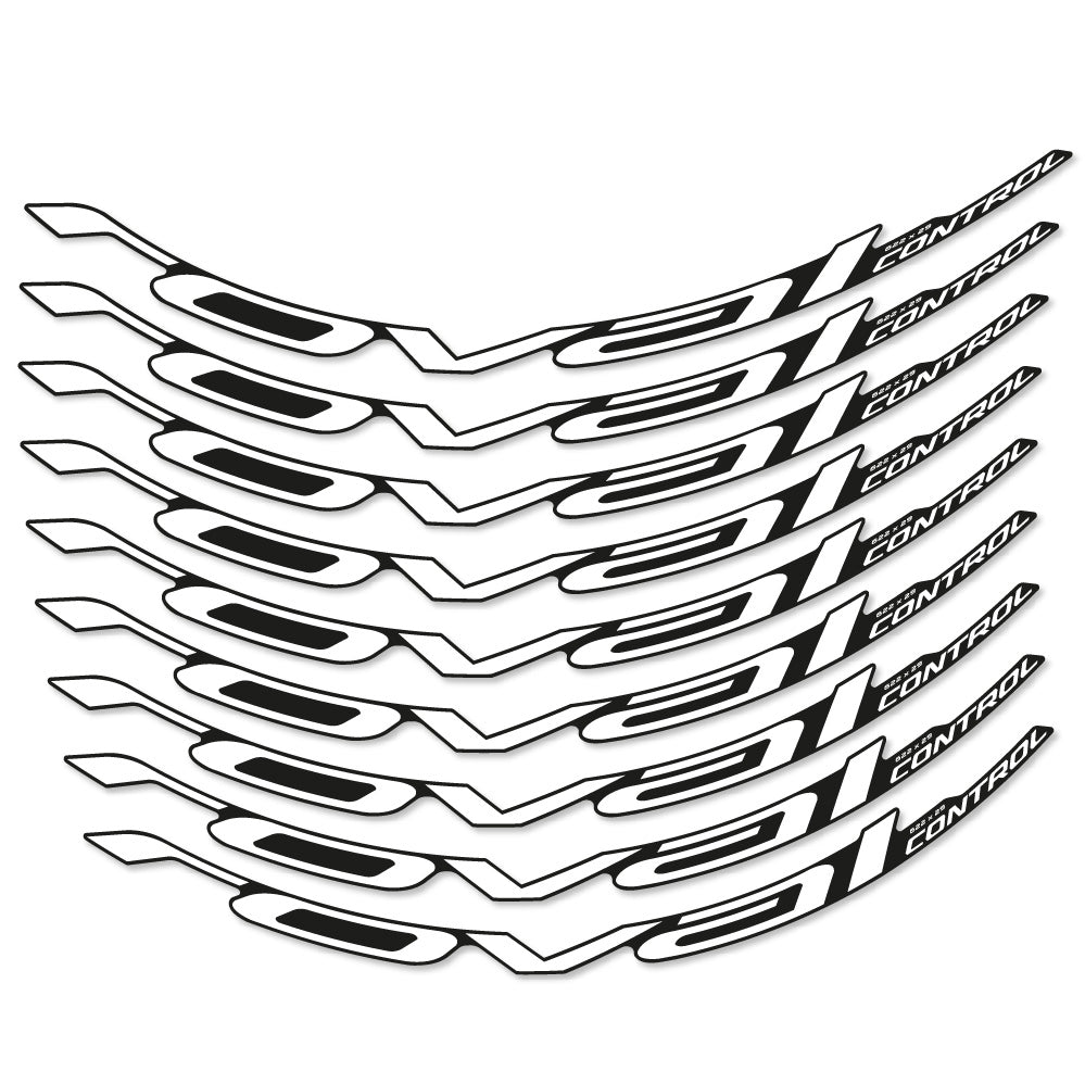 Adesivi Cerchi MTB Roval Control Carbon in vinile
