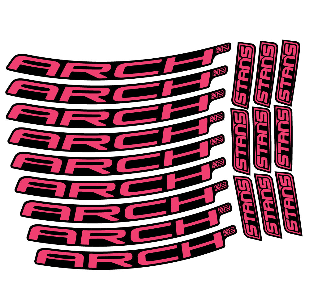 Adesivi Cerchi MTB Stans Arch S2 2021 in vinile