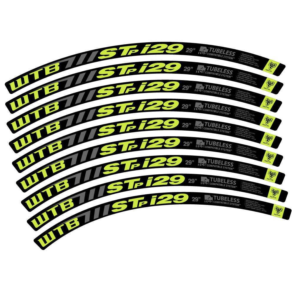 Adesivi Cerchi MTB WTB ST i29 in vinile