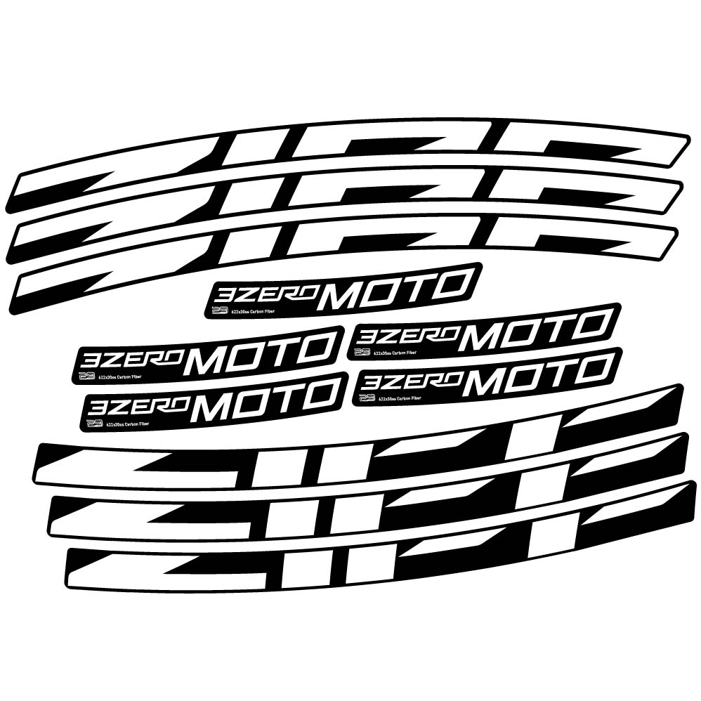 Adesivi Cerchi MTB Zipp 3Zero Moto 29" in vinile