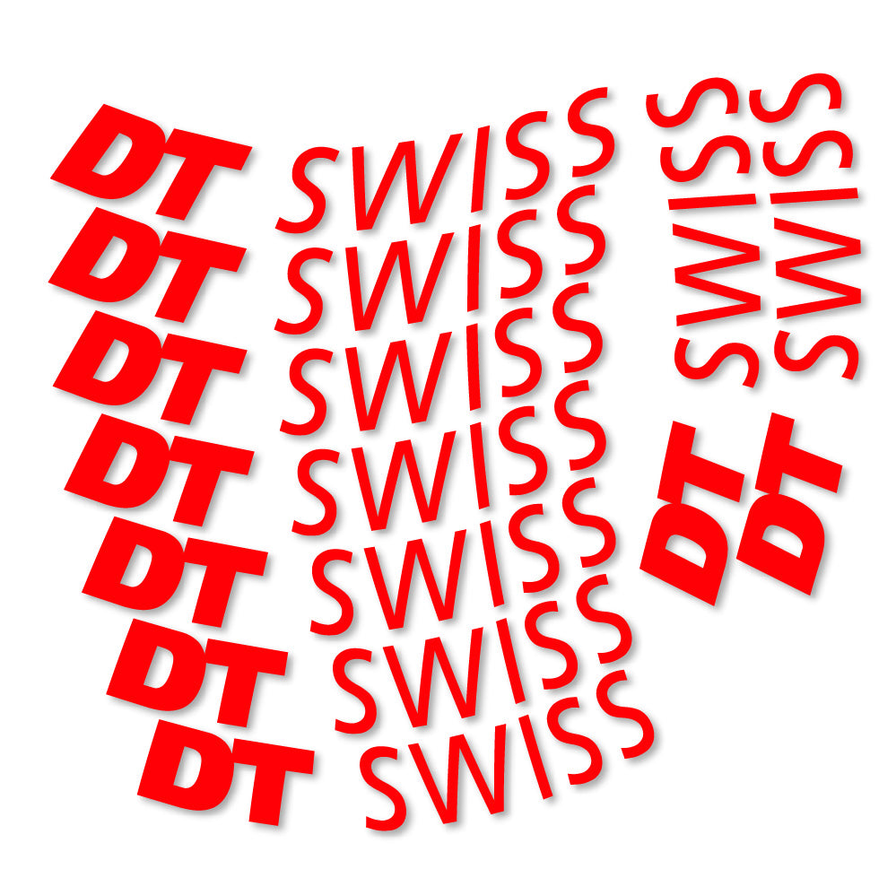 Adesivi Cerchi Bici da Corsa DT Swiss in vinile