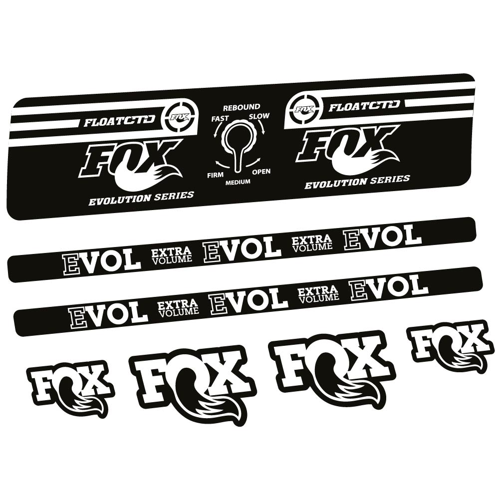 Adesivi Ammortizzatore Fox Float CTD Evolution Series 2016 in vinile