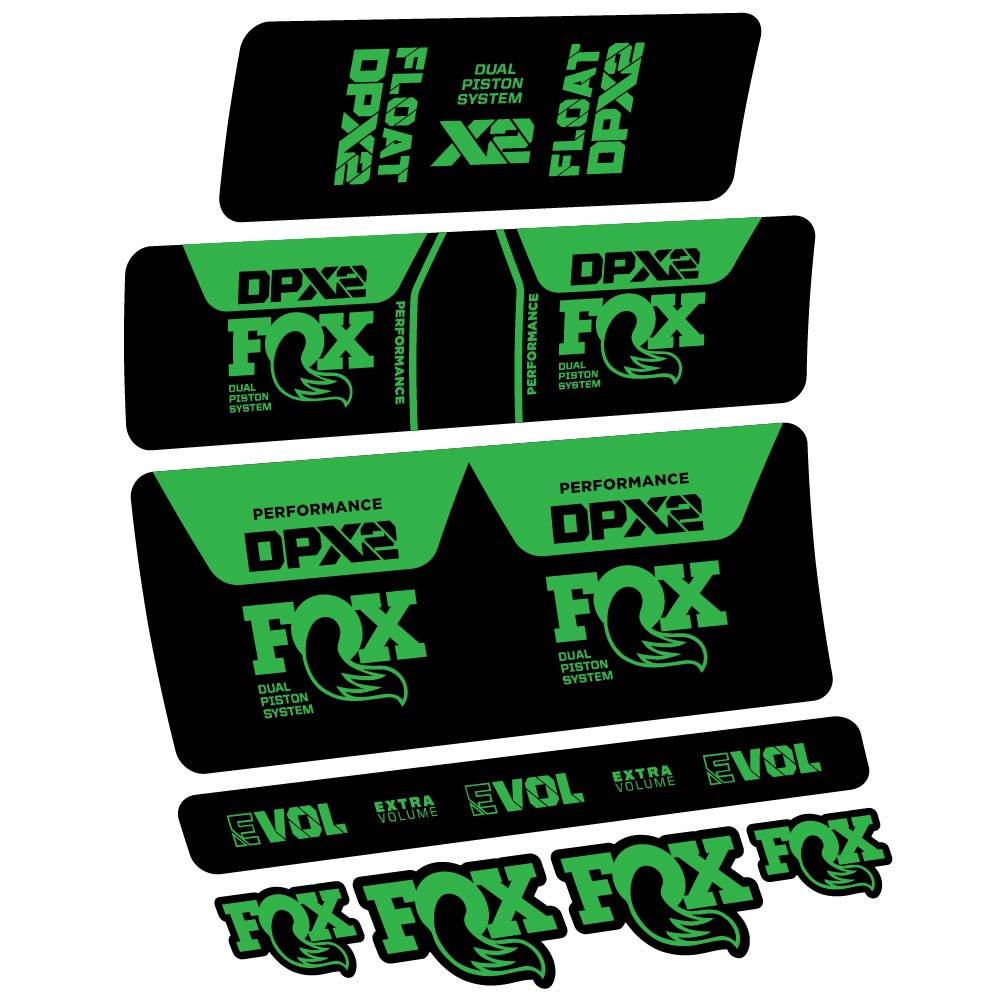 Adesivi Ammortizzatore Fox DPX2 Performance 2021 in vinile