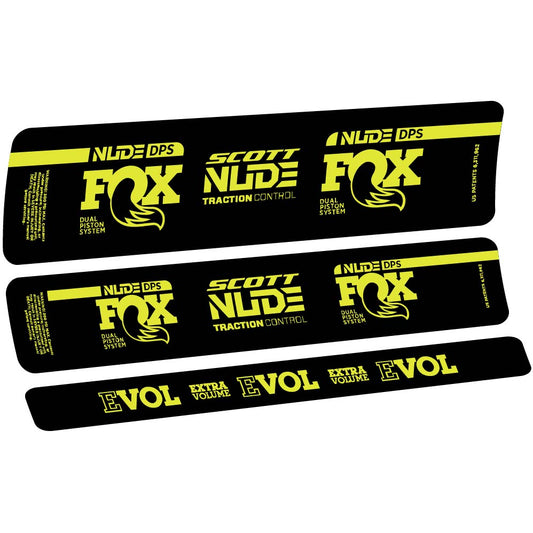 Adesivi Ammortizzatore Fox Nude DPS Scott in vinile