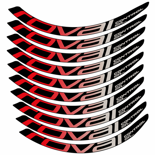 Adesivi Cerchi MTB Roval Control SL 2018 in vinile