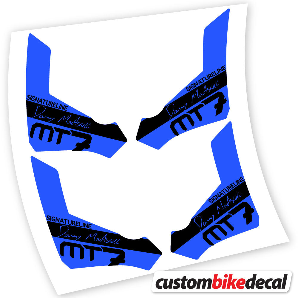Adesivi Freni Magura Raceline MT7 in vinile - Blu Medio