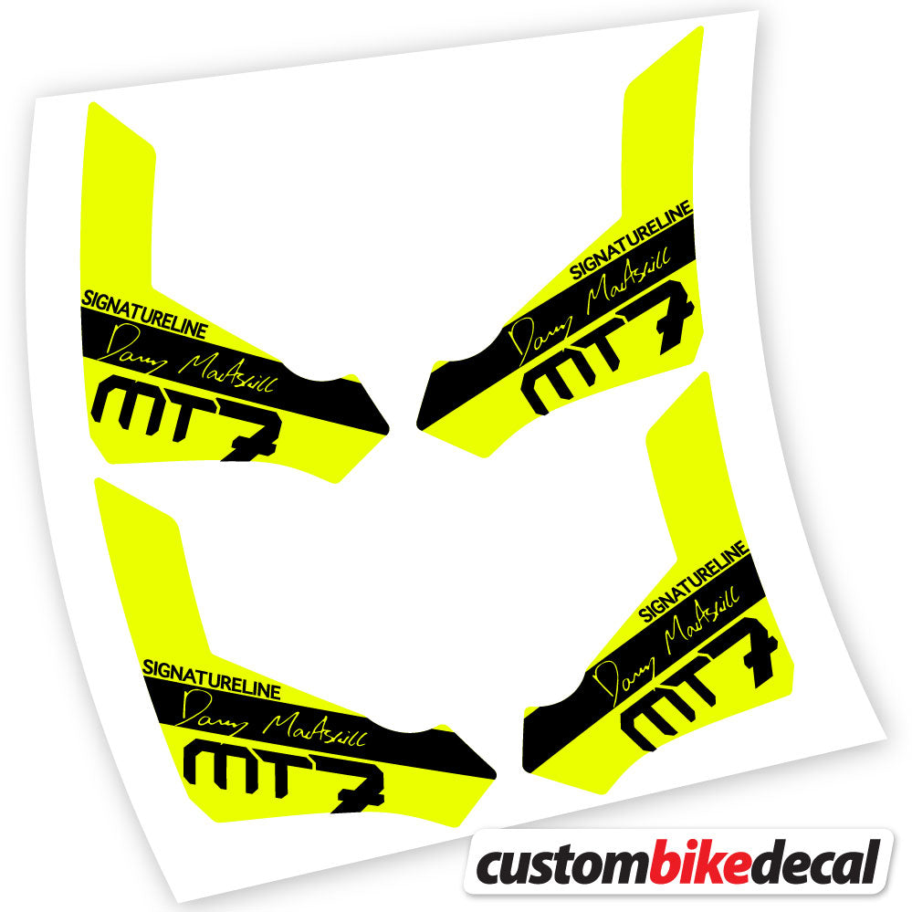 Adesivi Freni Magura Raceline MT7 in vinile - Giallo Neon