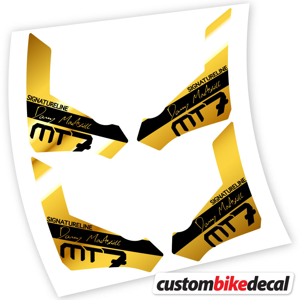 Adesivi Freni Magura Raceline MT7 in vinile - Oro Cromato