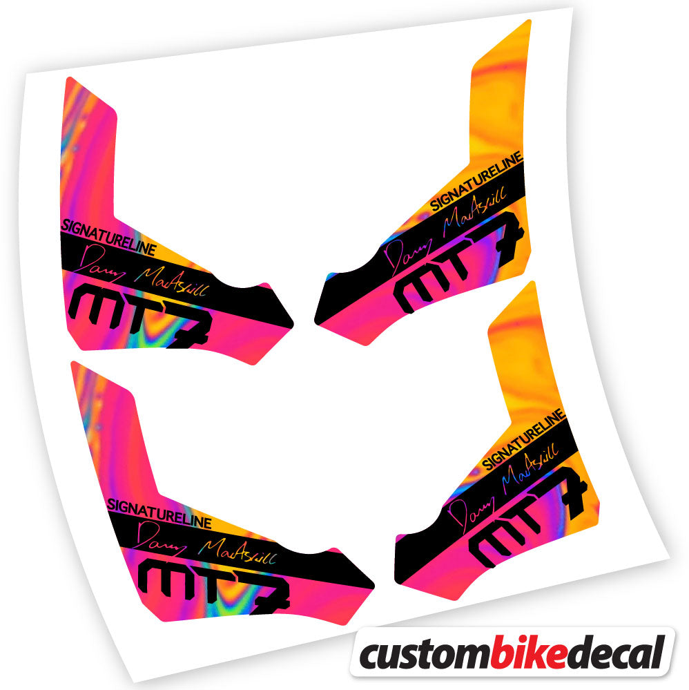 Adesivi Freni Magura Raceline MT7 in vinile - Arcobaleno Psichedelico