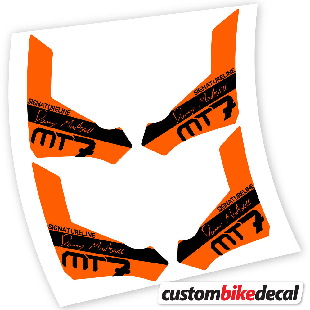 Adesivi Freni Magura Raceline MT7 in vinile - Arancione