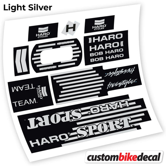 Adesivi Telaio Haro Team Sport 1988 in vinile