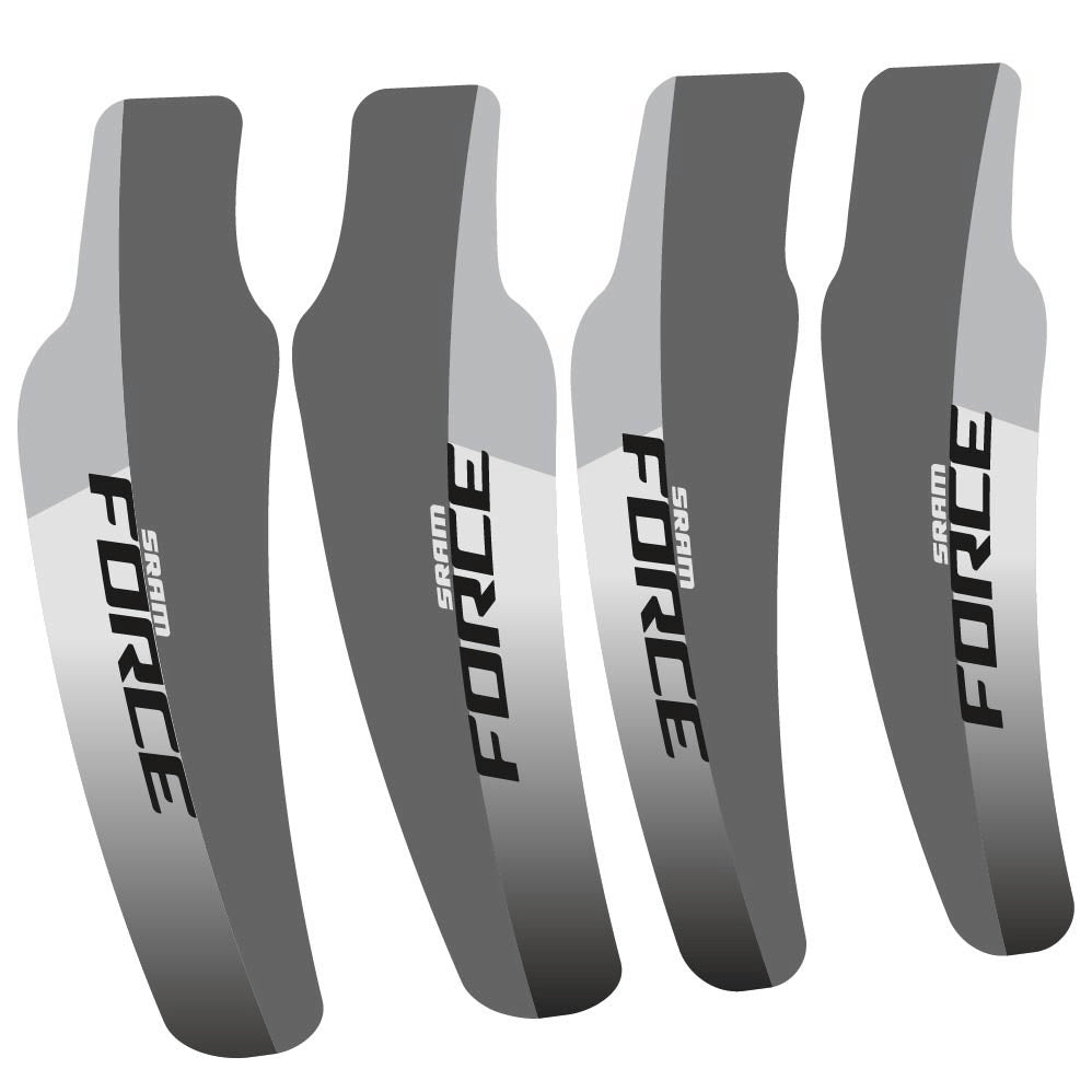 Adesivi Guarnitura Sram Force eTap Axs Disc in vinile