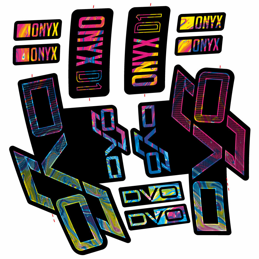 Adesivi Forcella DVO Onyx D1 29" in vinile