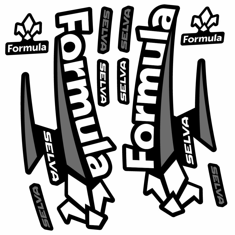 Adesivi Forcella Formula Selva 2018 in vinile