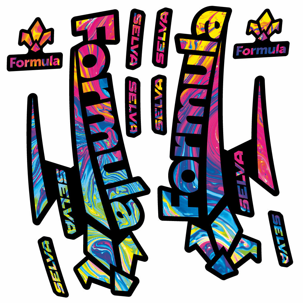 Adesivi Forcella Formula Selva 2018 in vinile