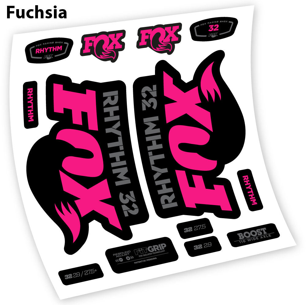 Adesivi Forcella Fox 32 Rhythm 2018 in vinile