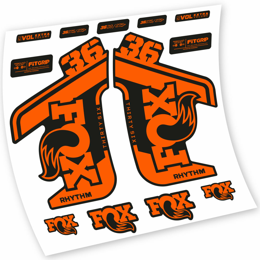 Adesivi Forcella Fox 36 Rhythm 2021-2022 in vinile