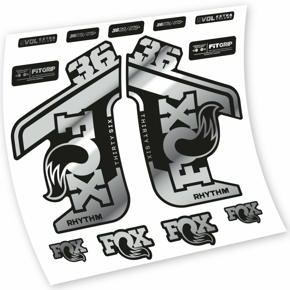 Adesivi Forcella Fox 36 Rhythm 2021-2022 in vinile