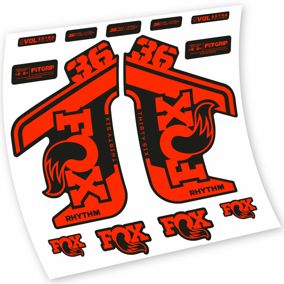 Adesivi Forcella Fox 36 Rhythm 2021-2022 in vinile