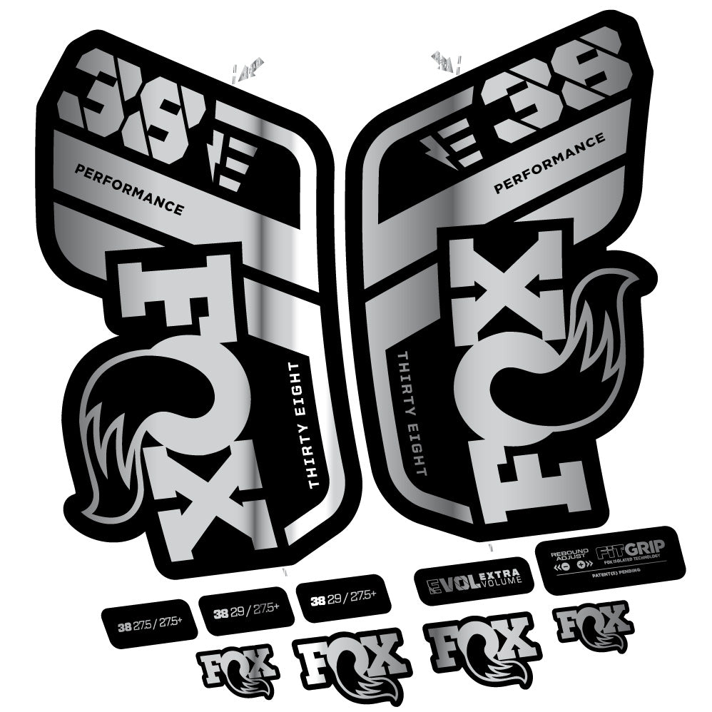 Adesivi Forcella Fox 38 Performance E 29" in vinile