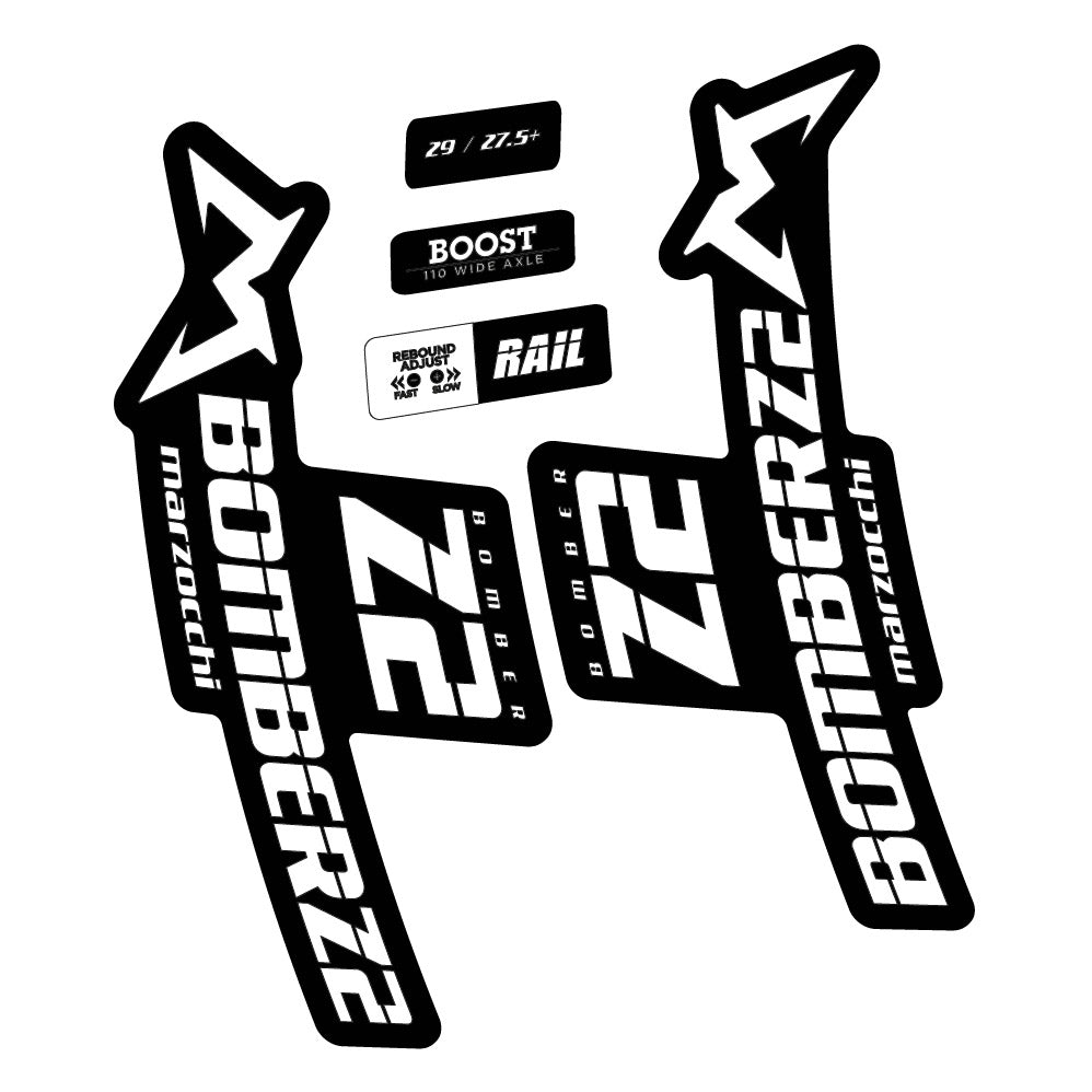 Adesivi Forcella Marzocchi Bomber Z2 29 2021-2022 in vinile