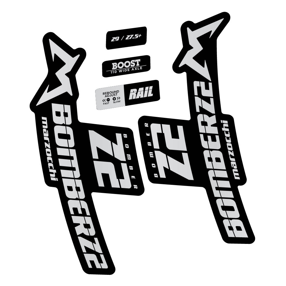 Adesivi Forcella Marzocchi Bomber Z2 29 2021-2022 in vinile