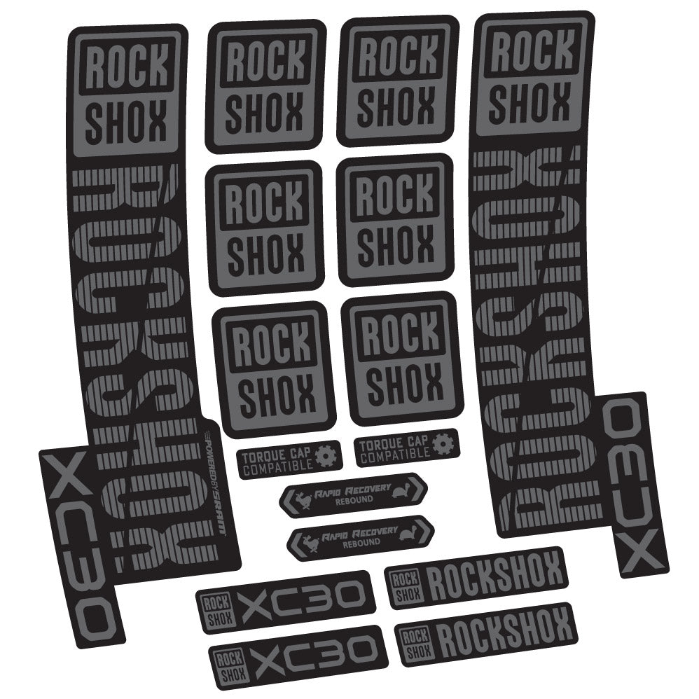 Adesivi Forcella Rock Shox XC30 29" in vinile