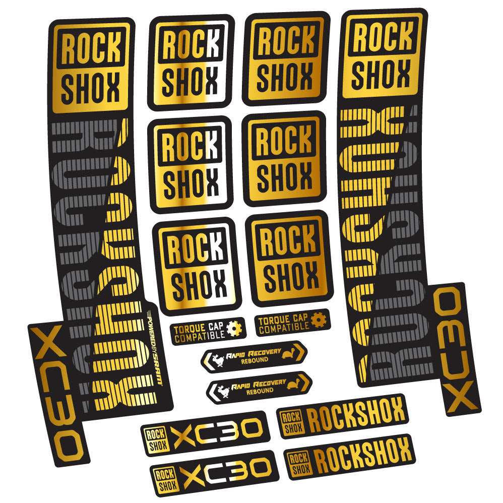 Adesivi Forcella Rock Shox XC30 29" in vinile