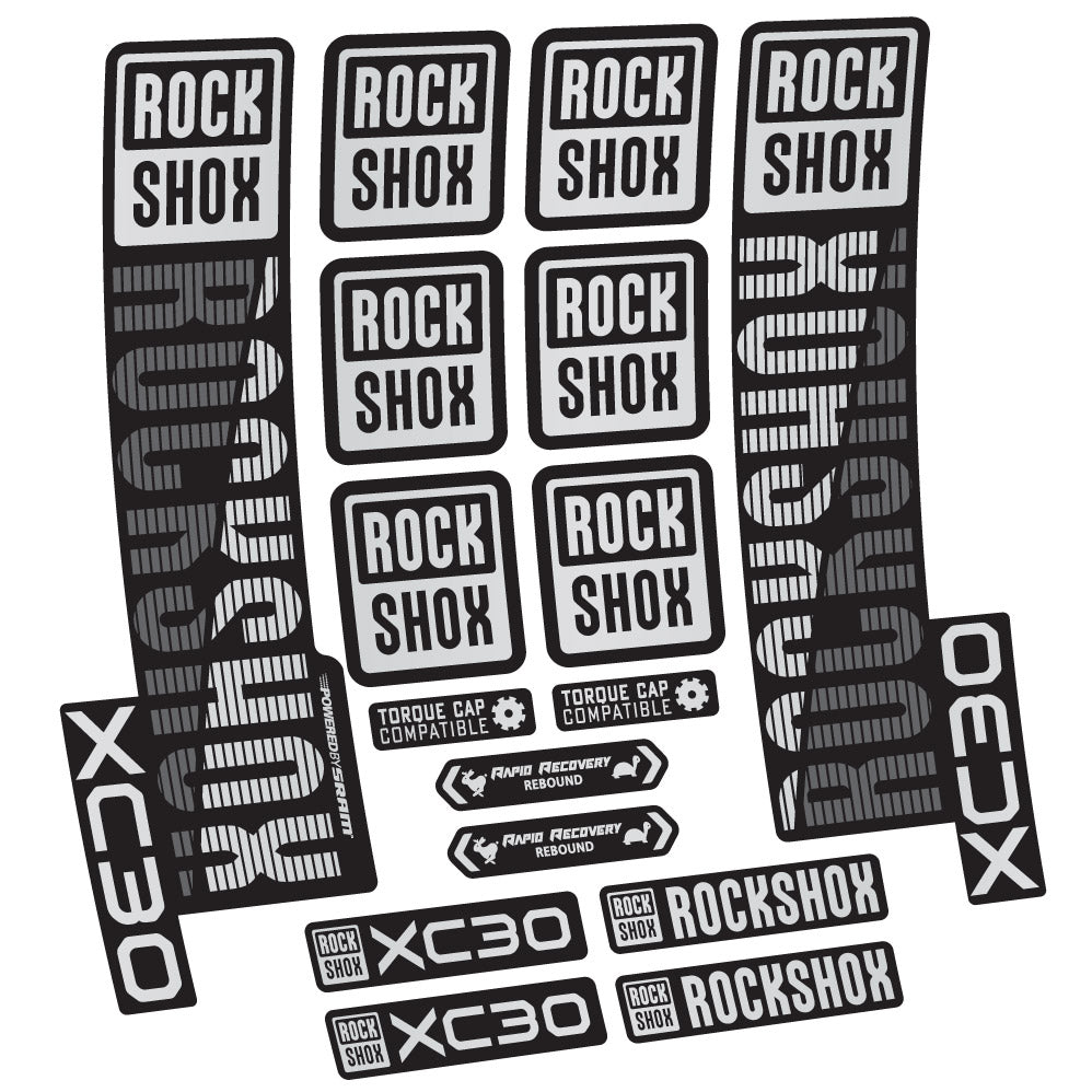 Adesivi Forcella Rock Shox XC30 29" in vinile