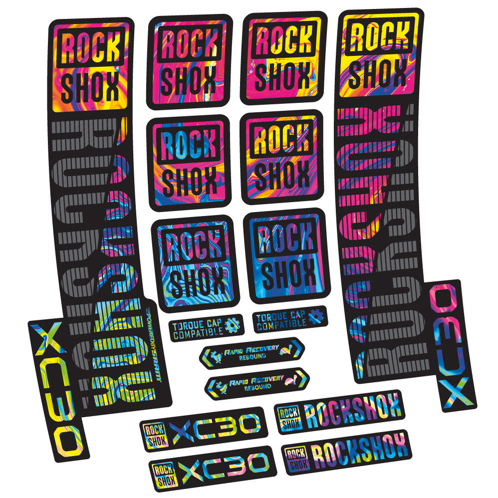 Adesivi Forcella Rock Shox XC30 29" in vinile