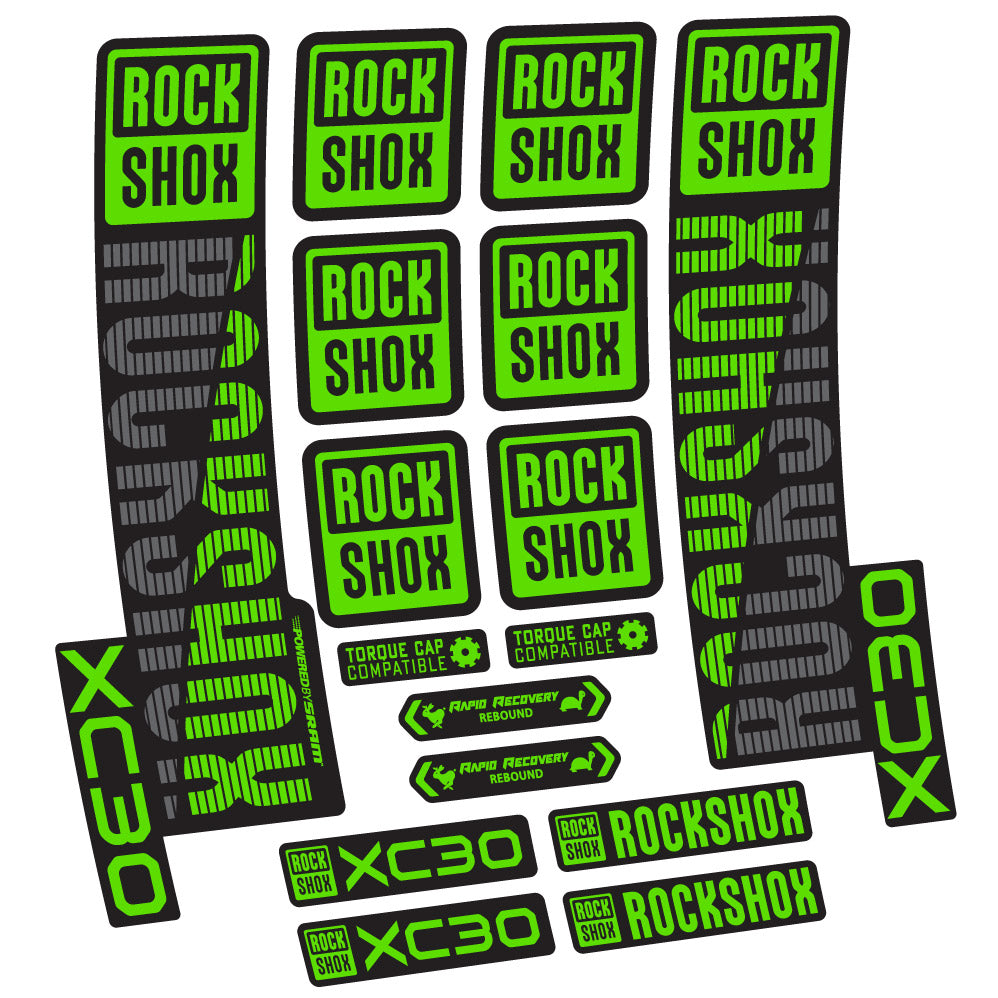 Adesivi Forcella Rock Shox XC30 29" in vinile