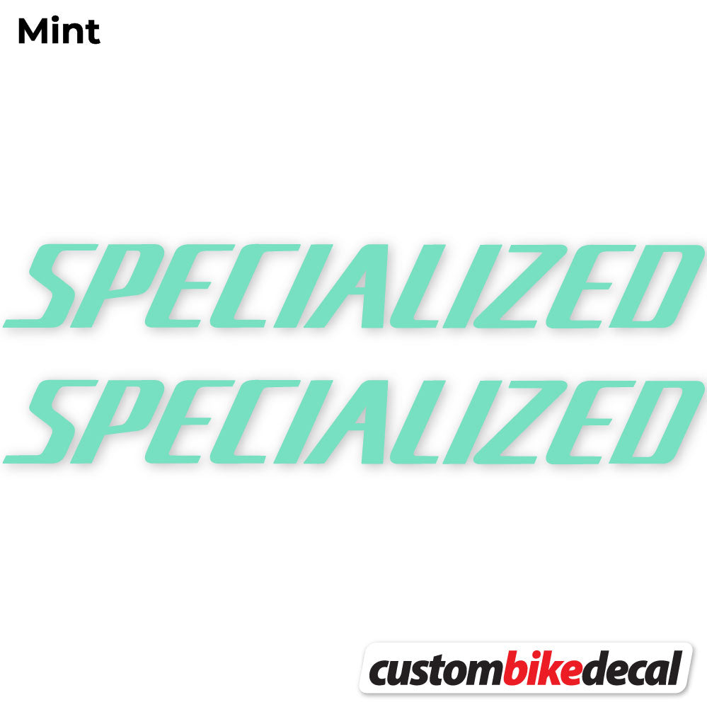 Adesivi Telaio Specialized Square in vinile - Verde Menta