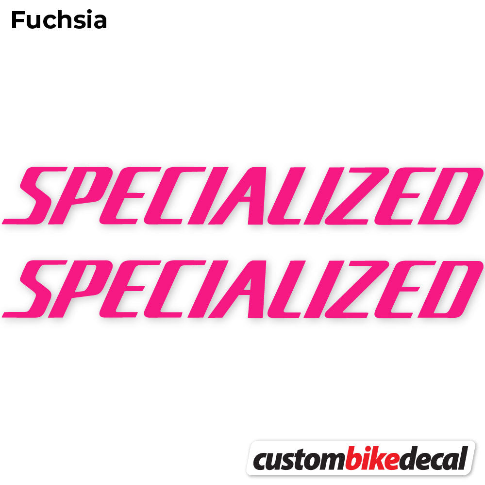 Adesivi Telaio Specialized Square in vinile - Fucsia
