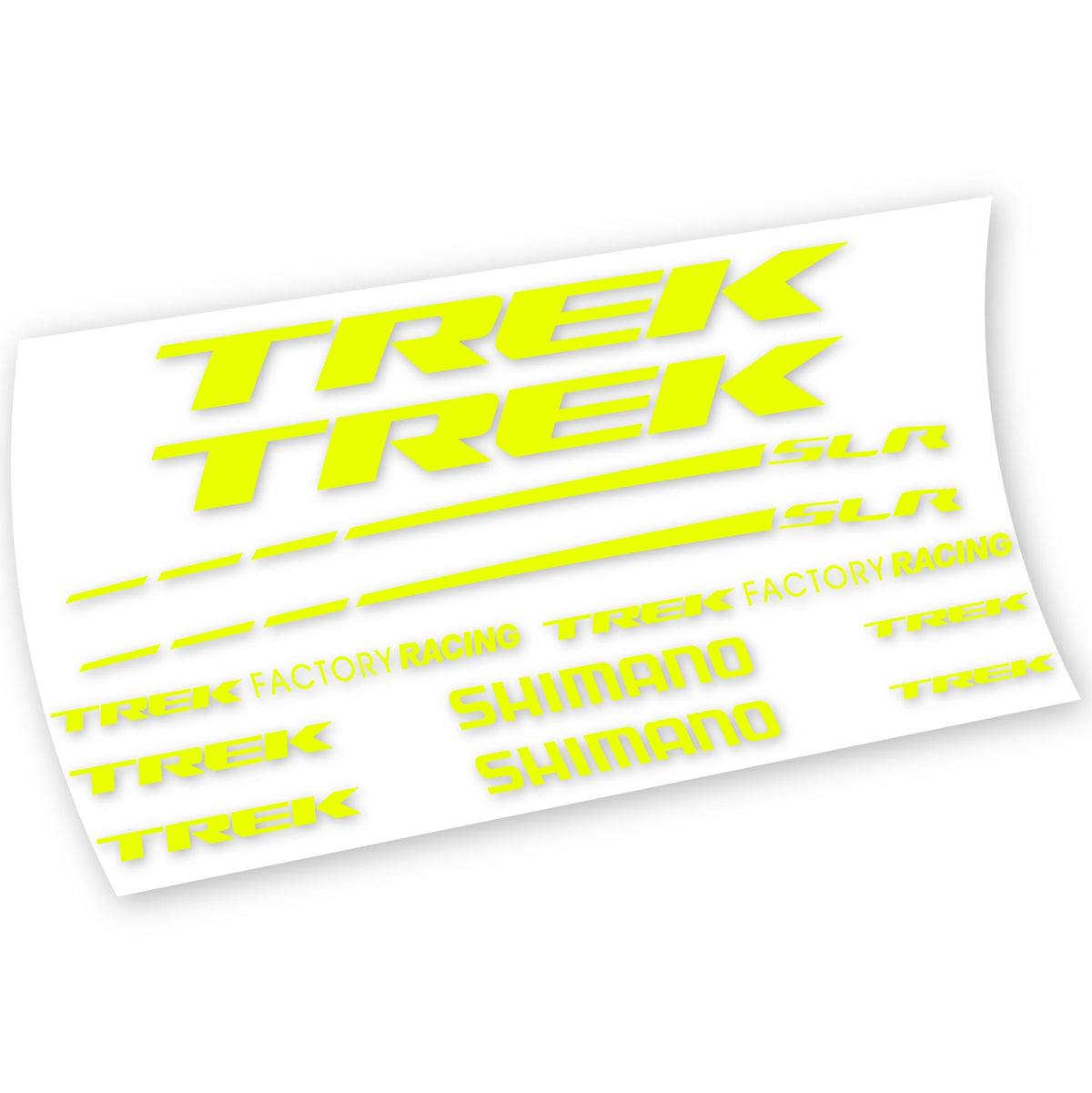 Adesivi Telaio Trek Factory Racing Team in vinile