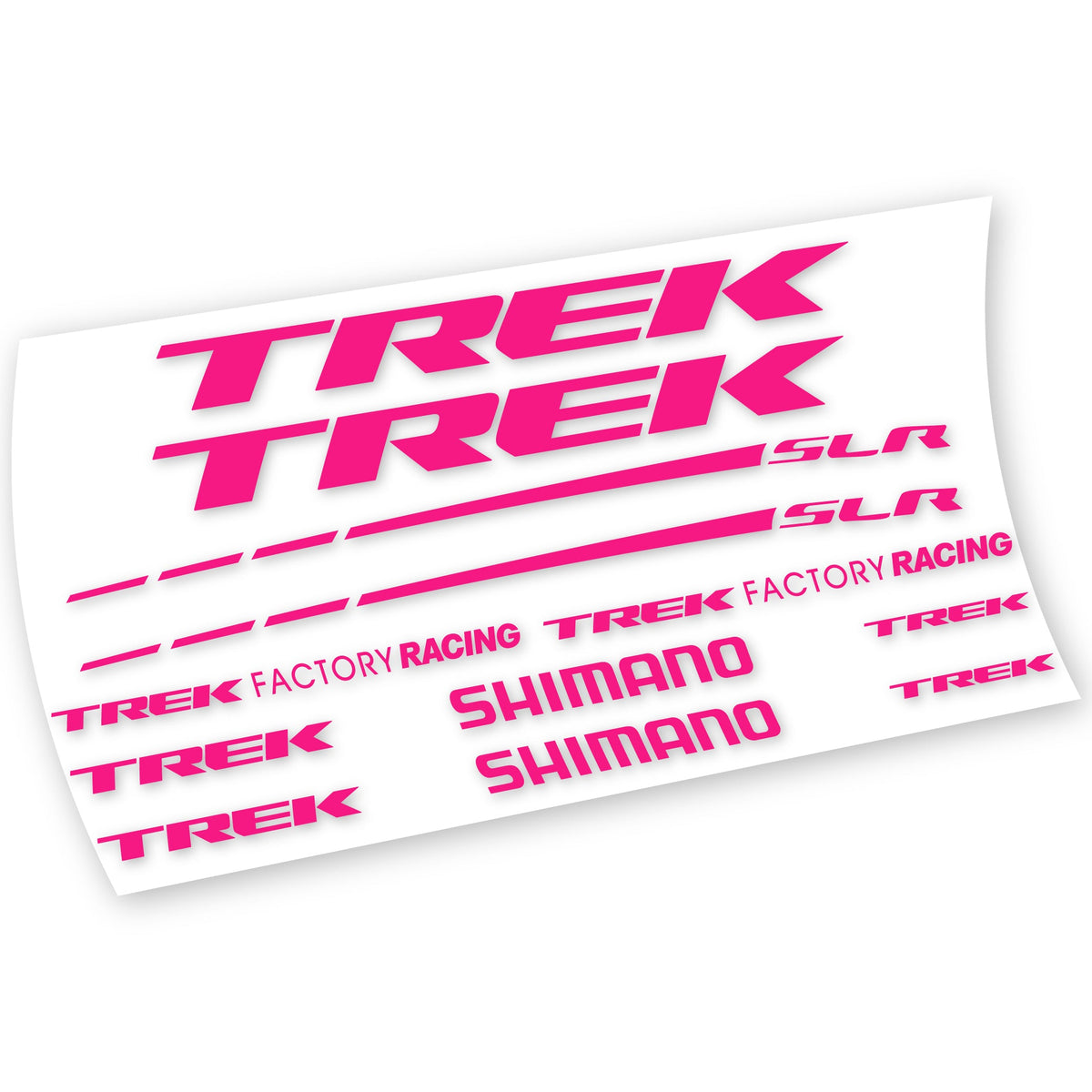 Adesivi Telaio Trek Factory Racing Team in vinile